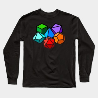 RPG Dice Long Sleeve T-Shirt